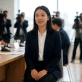 体育新闻发布现场记者采访画面
